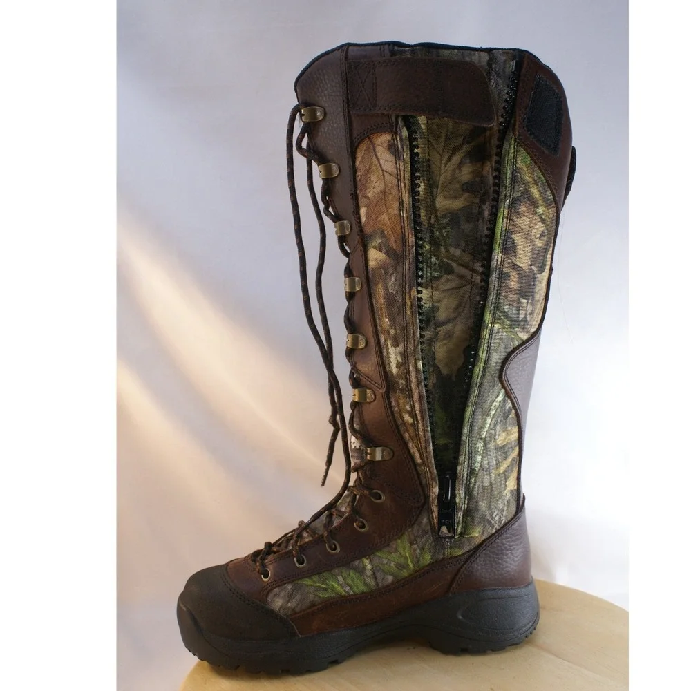 LaCrosse Venom 18 Mens Snake Boots Mossy Oak Camo Waterproof Hunting 425616 6.5